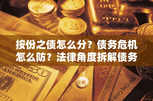 北京按份之债怎么分？债务危机怎么防？法律角度拆解债务分配与风险自保指南