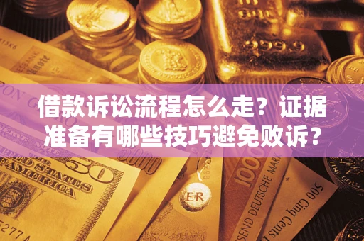 北京借款诉讼流程怎么走？证据准备有哪些技巧避免败诉？