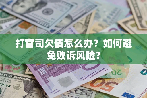 北京打官司欠债怎么办？如何避免败诉风险？