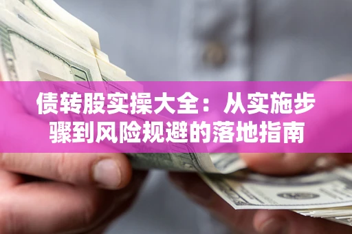 北京债转股实操大全：从实施步骤到风险规避的落地指南