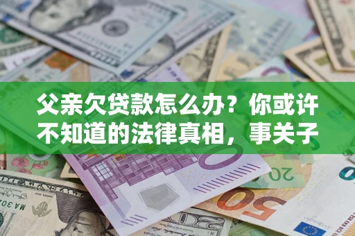 北京父亲欠贷款怎么办？你或许不知道的法律真相，事关子女未来