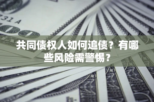 北京共同债权人如何追债？有哪些风险需警惕？
