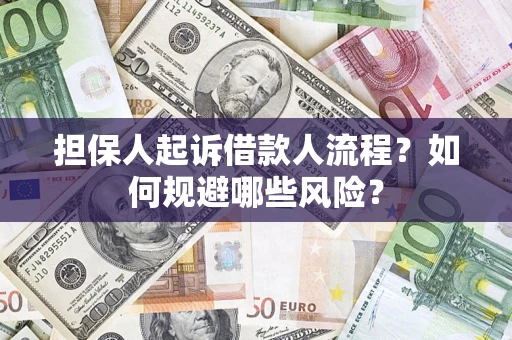 北京担保人起诉借款人流程？如何规避哪些风险？