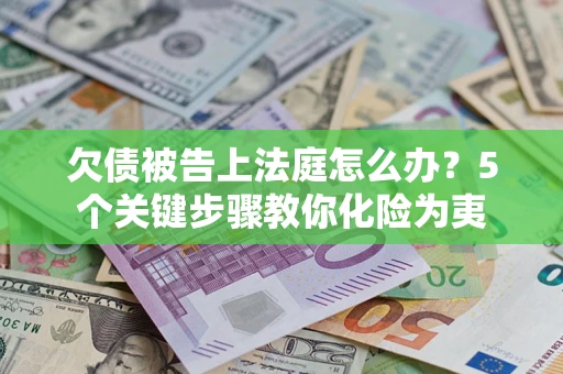北京欠债被告上法庭怎么办？5个关键步骤教你化险为夷